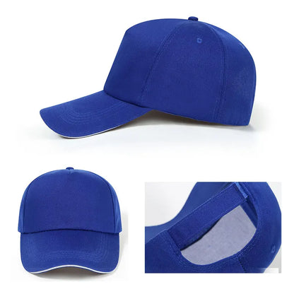 Baseball Caps Custom DIY For Men Woman Hat Custom Logo Men's cap Print Text Design Trucker velcro Hat designer cap men