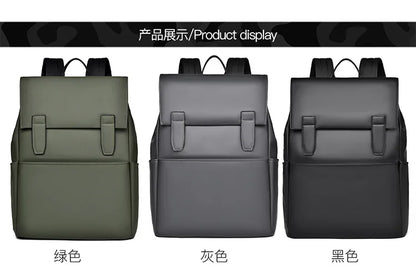 Cross-border New Men's Backpack High-end Casual Versatile Business Laptop Bag Daily Commute Large Capacity Backpack