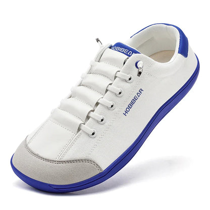 Womens Mens Barefoot Shoes | Zero Drop | Wide Toe Casual Canvas Sneakers Minimalist Walking Shoes