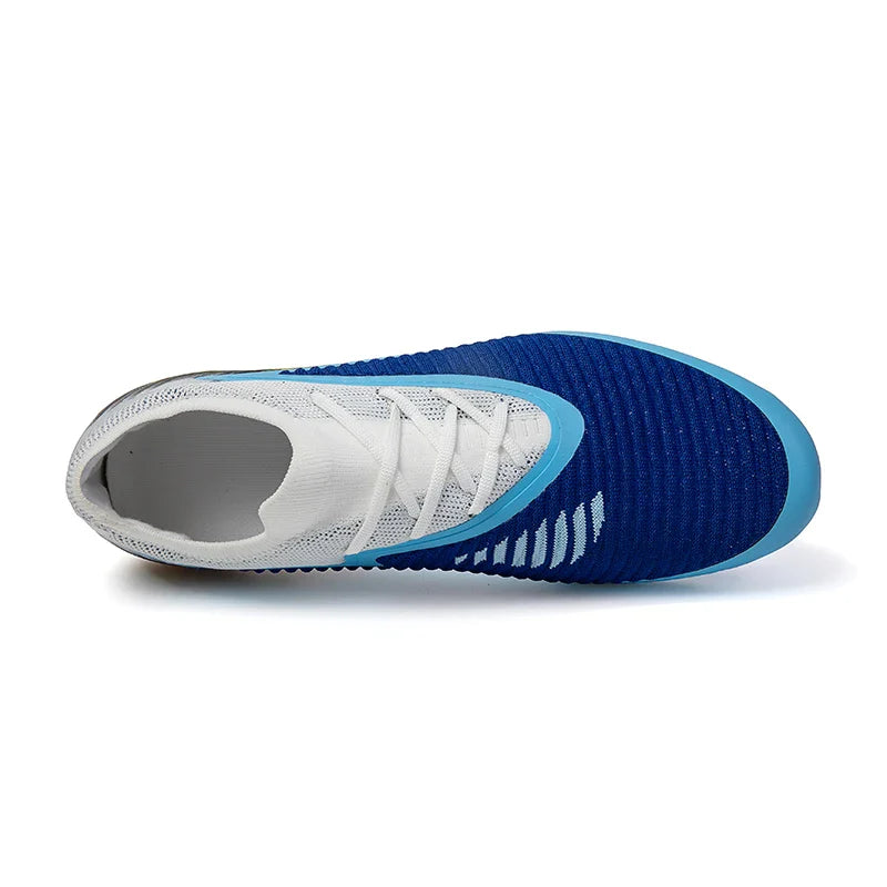 High Quality Mens Football Boots Boys FG/TF Training Studded Fast Soccer Cleats Pro Non Slip Football Shoes for Man 35-45