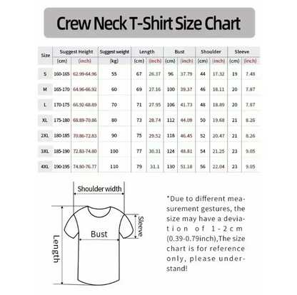 Graphic T - Shirts for Men Women Summer Y2K Harajuku Loose Casual Short-sleeved Tops