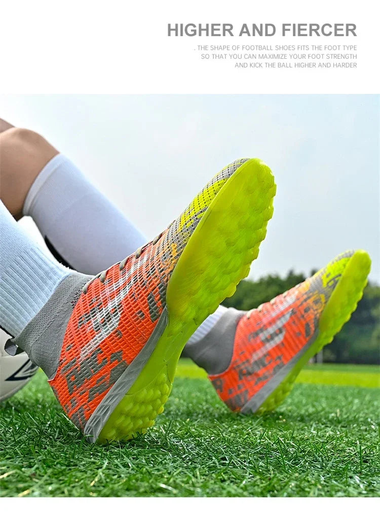 2024 Advanced Football Boots Ergonomic Design Football Shoes Durable Casual Wholesale Comfortable Fit Five Person Sports Shoes