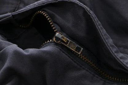 Men's Winter Cargo Pants Double Layer Fleece Warm Thick Camouflage Tactical Cotton Long Trousers Men Baggy Casual Cotton Pants