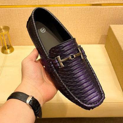 Summer Mens Outdoor Anti-slip Comfort Soft High Quality Men Breathable Flat Driving Shoes New 2024 Classic Casual Loafers