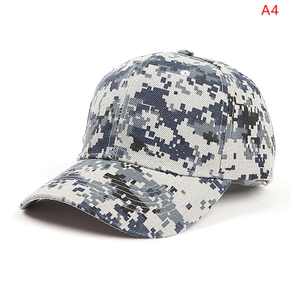 Adjustable Baseball Cap Summer Sunscreen Hat Camouflage Camo Camping Hiking Fishing Caps
