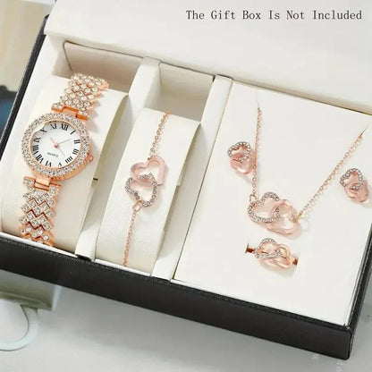 Watch For Women Watches 2023 Best Selling Products Luxury Watch Luxury Brand Reloj Mujer Watch Bracelet Set Diamond Steel Band
