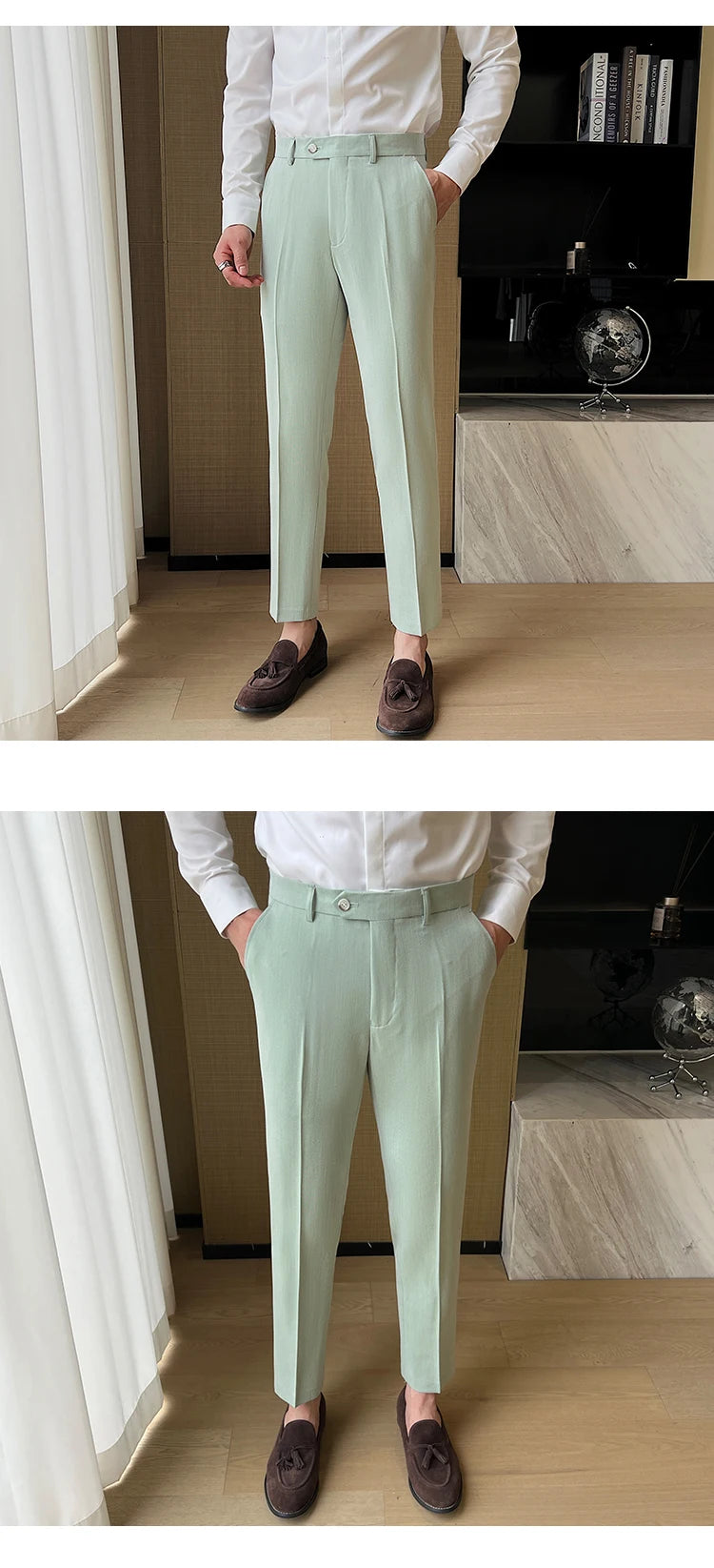 ( Jacket + Vest + Pants ) High-end Men's Slim Business Casual Suit Groom Wedding Dress Party Suit Blazers Waist Coat Trousers