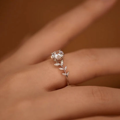 1MM All Moissanite Rings for Women Luxury Wedding Promise Band Match Diamond 100% S925 Sterling Silver Birthday Gift