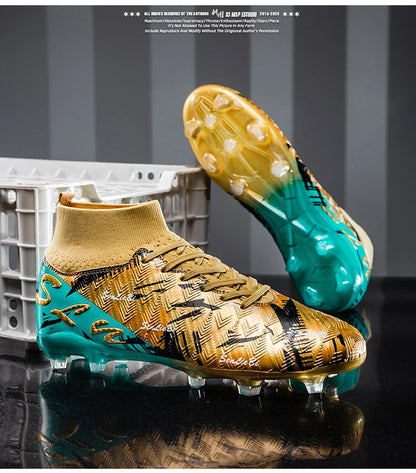 Professional Football Boots Men Soccer Shoes Society Football Cleats FG Lightweight Training Soccer Sneakers Outdoor Sports Shoe