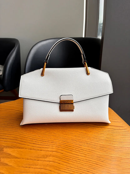 2025 new retro blue snake-shaped high-grade handbag fashion luxury luxury handbag lightweight large-capacity one-shoulder messen