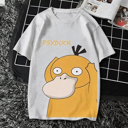 Oversized Anime T Shirt Man Women Cotton Short Sleeve Tee Streetwear Y2k Clothes Casual Top Summer Fashion Unisex