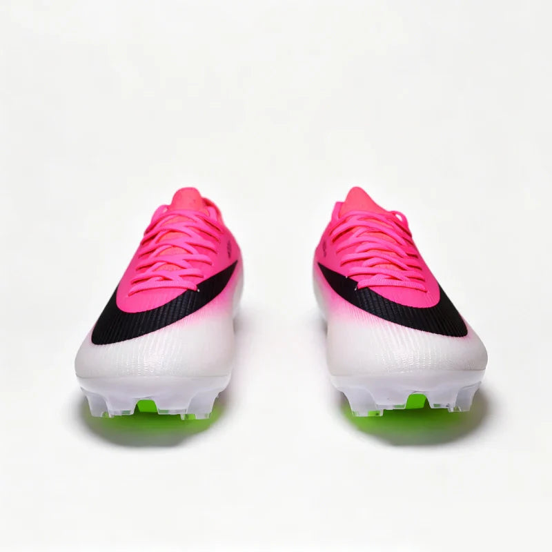 New Mens Football Boots Youth FG/TF Training Studded Fast Soccer Cleats Boys Non Slip Football Shoes Chuteira Campo 35-45
