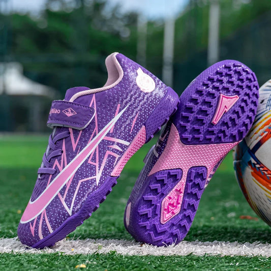 Soccer Cleats Boys Youth Training Football Cleats Athletic Outdoor Girls Soccer Shoes Kids Football Shoes for Little/Big Kid