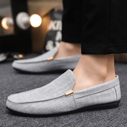 Fashion Men Casual Shoes Luxury Brand Men Loafers Breathable Comfort Slip-on Mens Driving Shoes lightweight Lazy Shoes Moccasins