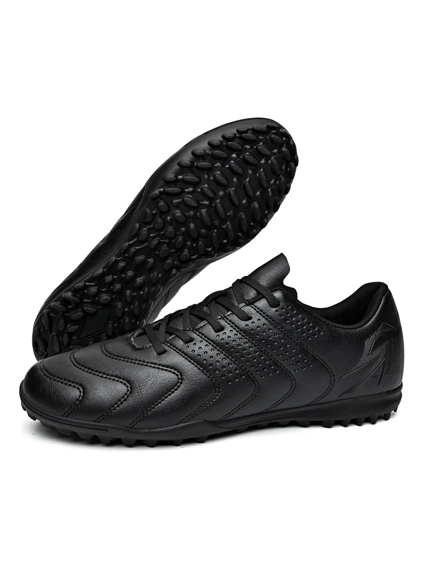 Wear Resistant TF Turf Soccer Boots PU Elastic Fabric Upper Rubber Stable Grip Sole Youth Boys Girls Football Shoes