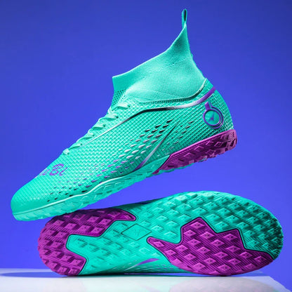 New MenFootball Boots High-quality  Soccer Shoes Professional Outdoor FG/TF Non-Slip Soccer Cleats Training Shoes Ultralight