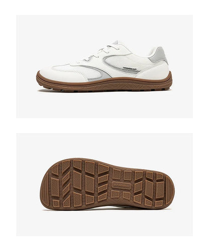 Unisex Barefoot Shoes Wide Width Minimalist Sneakers Zero Drop Classic Retro Outdoor Walking Shoes for Men Women