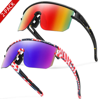 3-8 Years Old Brand Kids Cycling Sunglasses Boys Girls Outdoor Baseball Bike Bicycle Sport Eyewear Youth Gift UV400