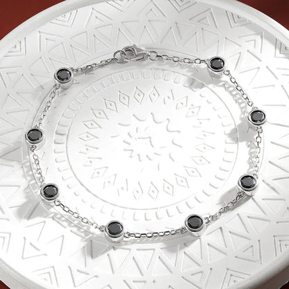 4mm 0.3CT Full Moissanite Tennis Bracelets For Women S925 Silver Plated 18K Gold Hand Chain Fine Jewelry with certificate