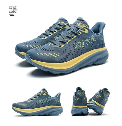 Men's Running Shoes Outdoor Couple Non-Slip Jogging Breathable Cushioning Luxury shoes Trainer Race Sneakers Mesh Off-road Shoes