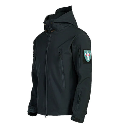 Winter Fleece Jackets Thermal Softshell Outdoor Fishing Hiking Hunting Camping Cargo Coats Waterproof Windproof Men Tops Durable