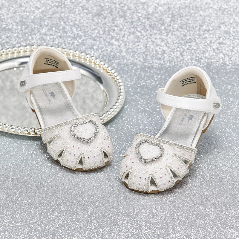 Baby Girls Sandals Summer Cute Baby Soft Leather Shoes Party Outdoor Children's Princess Crystal Shoes Cool DB2252060