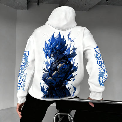 Animation Printed Zipper Hoodie 2025 Men's and Women's Autumn/Winter New Street Hip Hop Trendy Casual Y2K Top