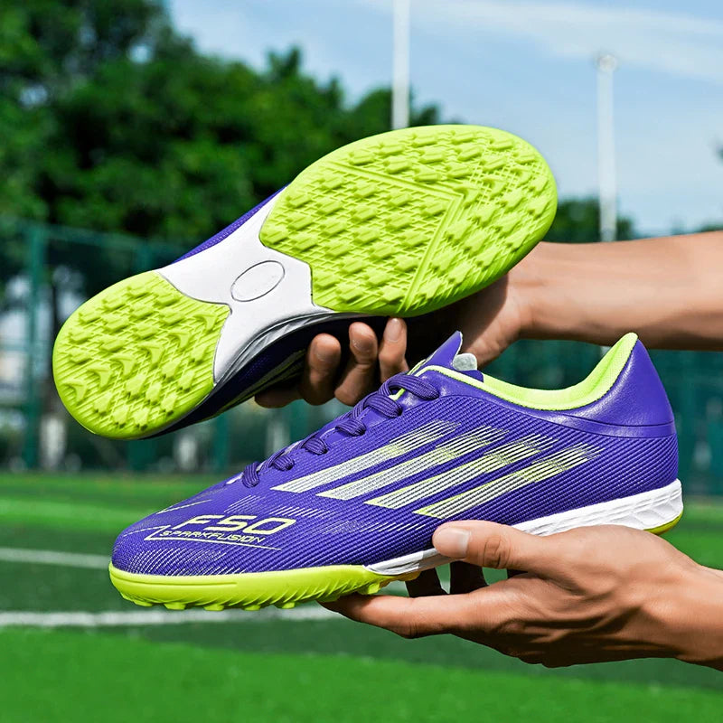 New Men Soccer Shoes Football Boots Boys Sports Shoes Sneakers Professional Comfortable Match Ankle Non-Slip TF/FG Unisex