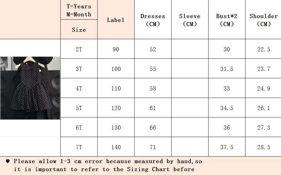 Girls Casual Dresses Polka Dot Print Bow Sleeveless Dress Kids Clothes Girls Kids Dresses for Girls 2 To 7 Years
