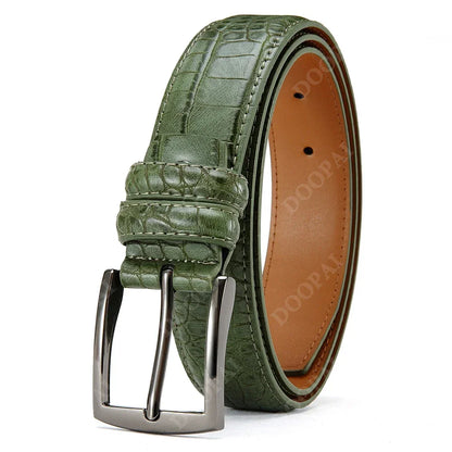 Famous Brand Business Belt Men Top Quality PU Luxury Leather Waist Strap Black Male Automatic Buckle Jeans Belts for Men