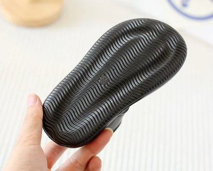 New Children Summer Sandals Boys Girls Fashion Pure Color Hook Sandals Baby Soft Breathable Shoes Kids Summer Beach Sandals