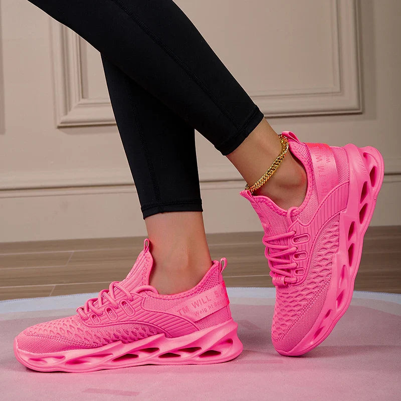 Women Sport Shoes Fashion Platform Sneakers Ladies Spring Winter Flats Running Shoes for Woman Plus Size 43