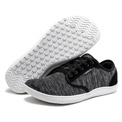 Men Minimalist Barefoot Shoes | Zero Drop | Unisex Wide Width Fashion Sneaker