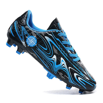 Men's football shoes with long studs for men, women, children, boys, teenagers, sports sneakers, outdoor training shoes