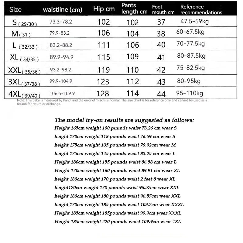 Asian size Mens Summer Tactical Cargo Pants Army Military Style Streetwear Jogger Hiking Trekking Mountain Work Casual Trousers