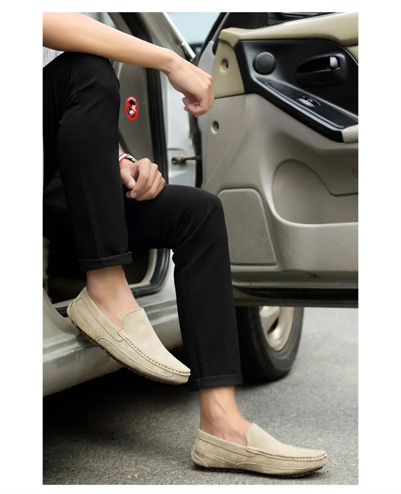 Leather Man Loafers Luxury 2022 Casual Shoes For Men Boat Shoes Handmade Men Slipon Driving Shoes Male Moccasins Zapatos