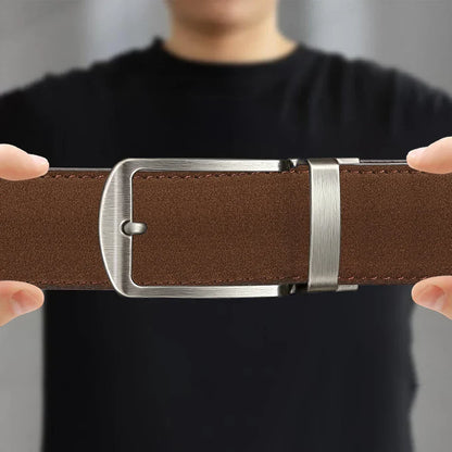 Men Belts Leather Waist Strap Male Automatic Buckle Waistband Mens High Quality Girdle Belts for Women Men Gifts 105 115 125cm