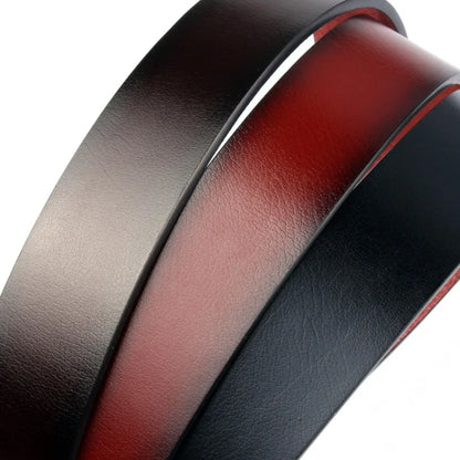 Fashion Vintage Style Men Waist Belt High Quality PU Leather Strap Belts Jeans Leisure Waistband Suit Pants Belt