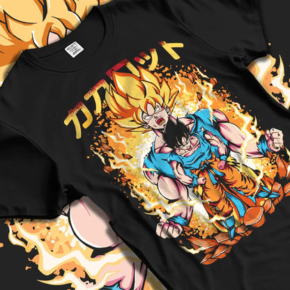 2026 Summer Dragon Ball  Oversized T-shirt 100% Cotton Vintage Y2K Graphic Print High Quality Unisex Casual Streetwear Tshirt