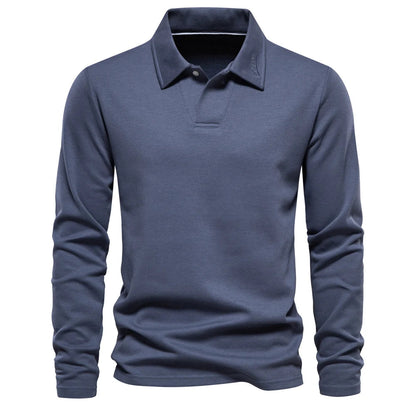 Men's Embroidery Polo Shirt Fashion Turn down Collar Casual Social Luxury Golf Shirt