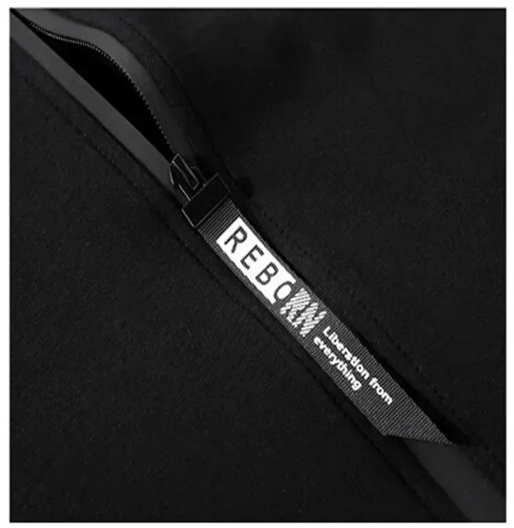 Autumn and Winter Zippered Sweatshirts + Sportswear Pants, Men's Jogging and Fitness Sets, Men's Casual Sportswear Sets