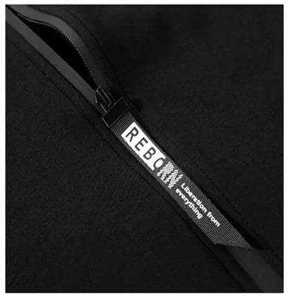 Autumn and Winter Zippered Sweatshirts + Sportswear Pants, Men's Jogging and Fitness Sets, Men's Casual Sportswear Sets