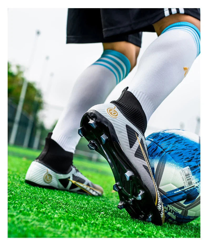 Professional Football Boots Men Soccer Shoes Society Football Cleats Ultralight Training Soccer Sneakers Men Outdoor Sports Shoe