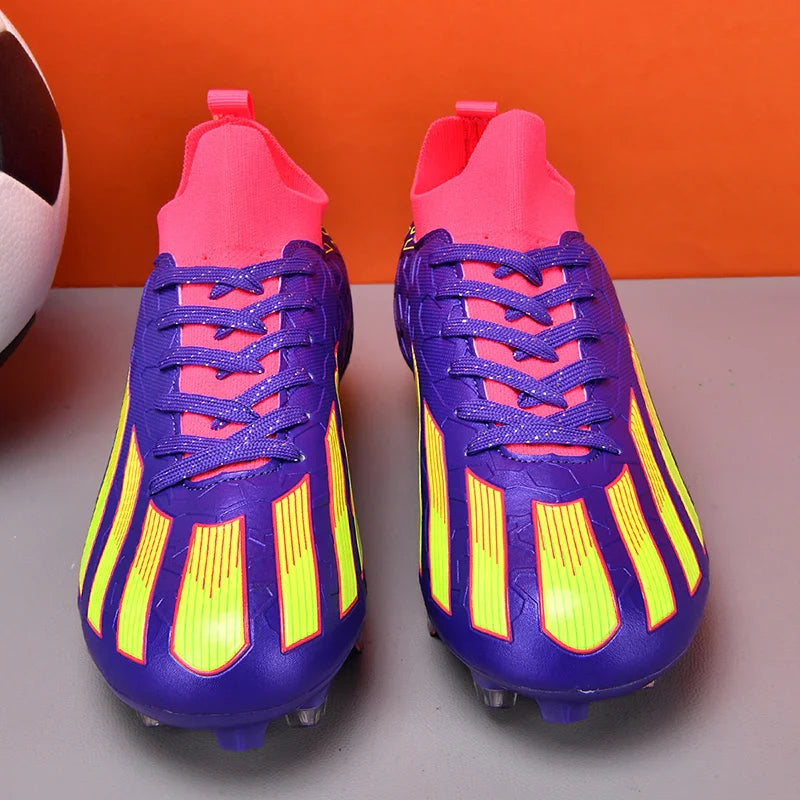 High Quality Soccer Cleats for Men Soccer Shoes Society Boys Football Boots Children Football Shoes Sneakers Unisex Soccer Boots