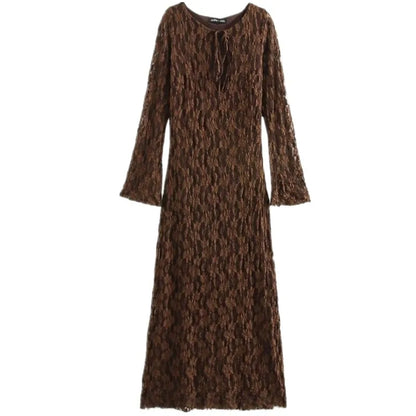 Autumn Winter New Arrival Women's Faion Design Sensation Slim Fit Gown 2024
