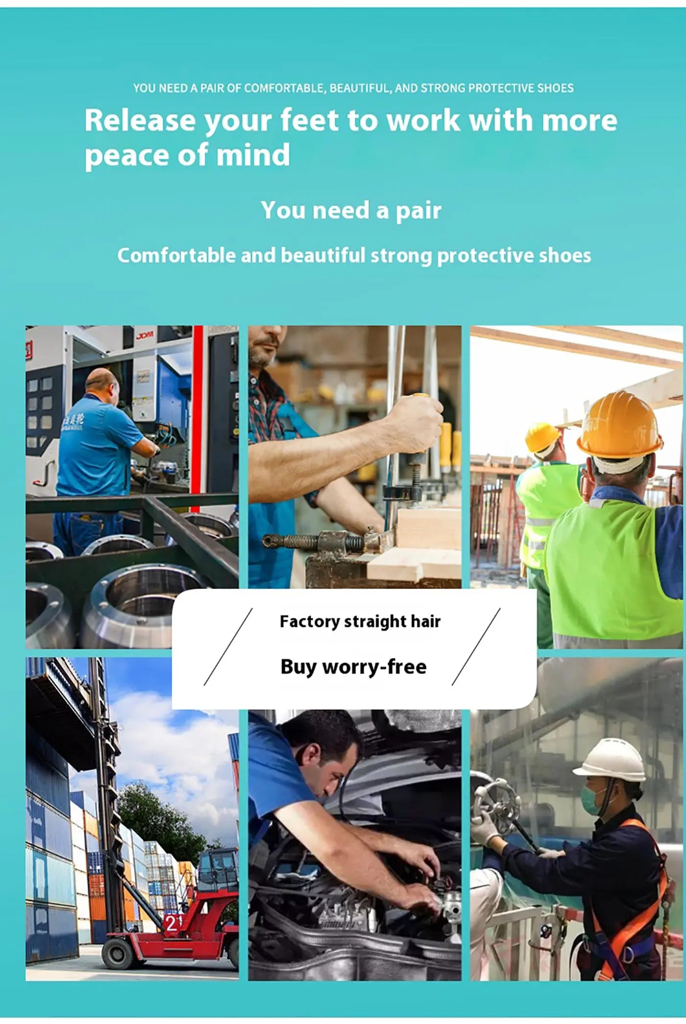 Summer New Breathable Insulated Safety Shoes Anti smashing, Anti piercing, Wear resistant Work Shoes
