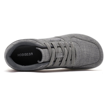 Unisex Barefoot Shoes for Men Women Wide Minimalist Walking Sneakers Lace-Up Outdoor Lightweight Running Shoes
