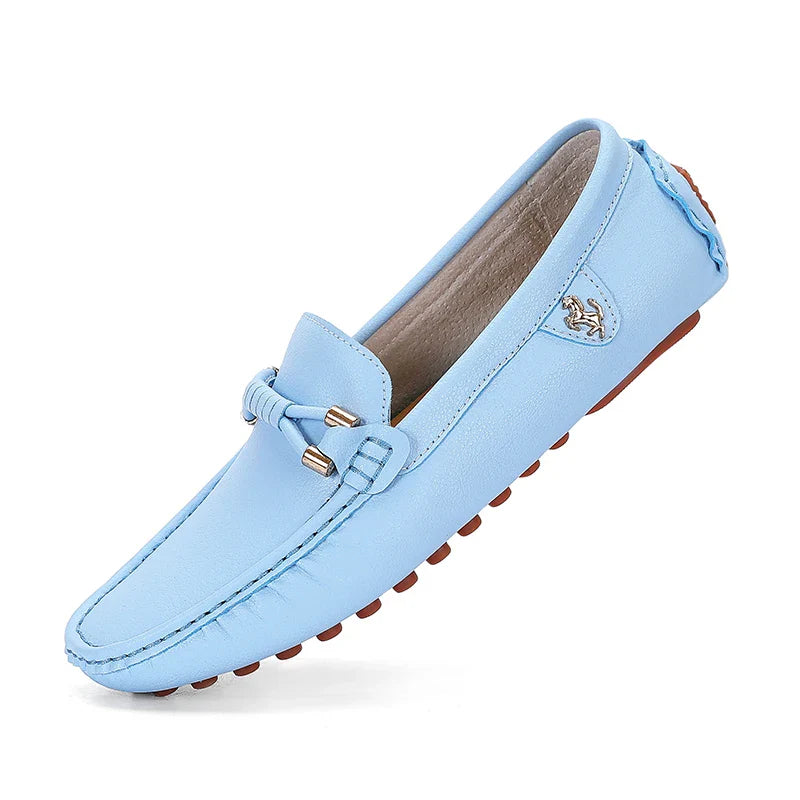 Summer Mens Fashion High Quality Outdoor Casual Leather Shoes Comfortable Breathable Classic 2024 New Slip on Men's Shoes
