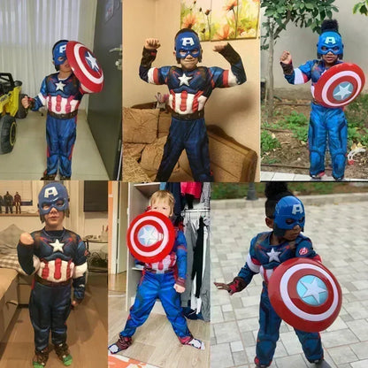 Selling Tight Fitting Suit Children's Spider Man and Hulk 2024 Jumpsuit in Carnival Party Role-playing Children's Clothing Hot