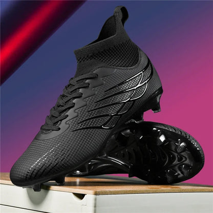Professional Football Boots Man  Outdoor Sports Sneakers Soccer Shoes Adult's Society Football Cleat Ultralight Training Soccer